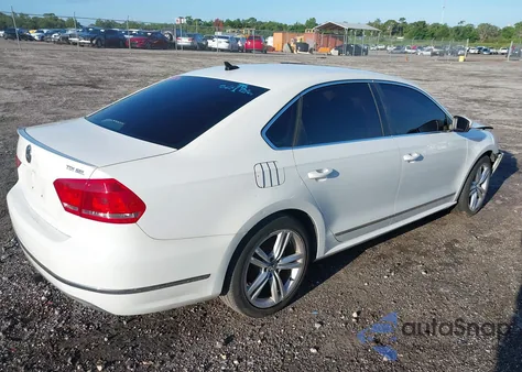 2013 Volkswagen Passat 2.0L Tdi Sel Premium из США, поврежденный, VIN 1VWCN7A38DC030168